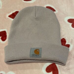 Carhartt pink/gray Knit Beanie